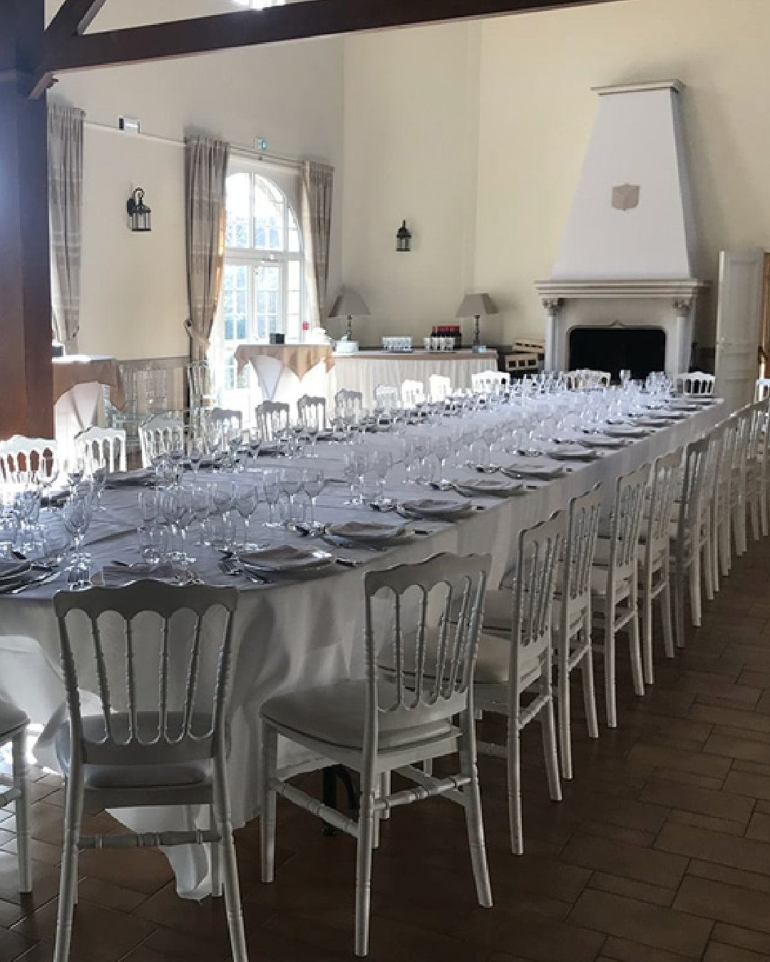 petit salon cheminée